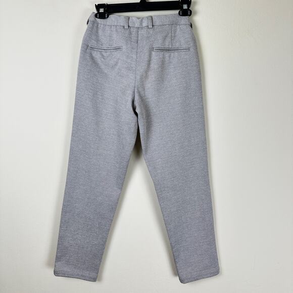 Paul Womens 2-Piece Jacket & Pant Suit Small Slim Fit Chevron Gray European - Picture 13 of 16